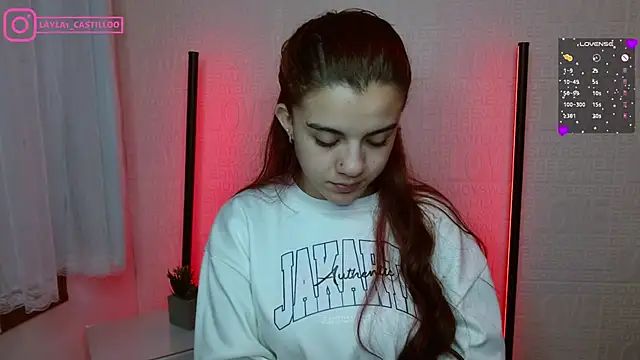 Layla castilloo online show from January 2025 01:05:02 PM