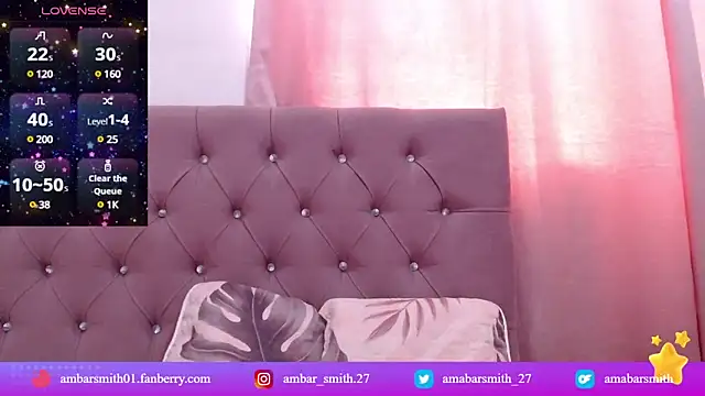 ambarsmith02 online show from January 2025 07:13:01 PM