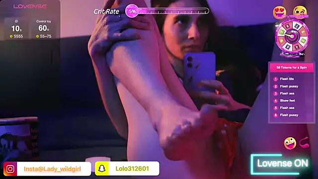 Snapshot of WildgirlShow chatting on March 2025 10:27:02 PM WildgirlShow online show from March 2025 10:27:02 PM