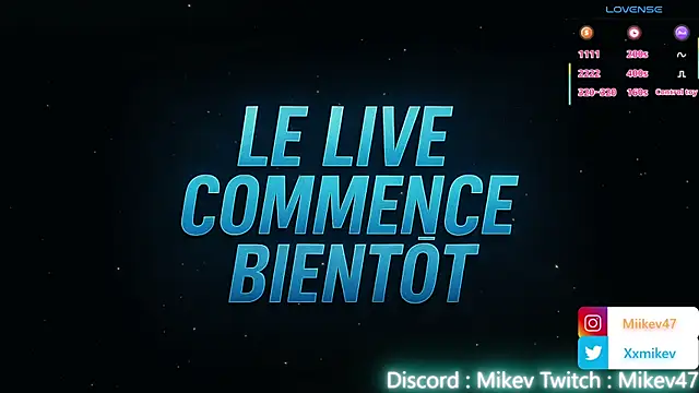 Mikev online show from December 2025 07:00:01 PM