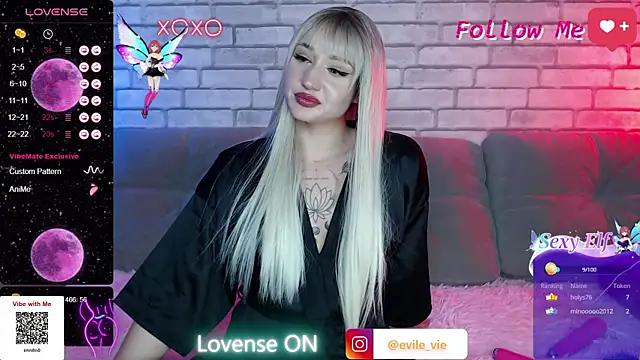 Eva Evile online show from December 2024 04:13:02 PM