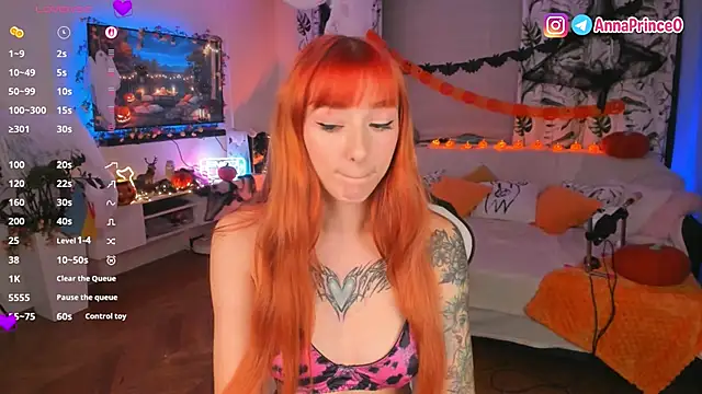 Anna Prince online show from October 2025 03:50:02 AM