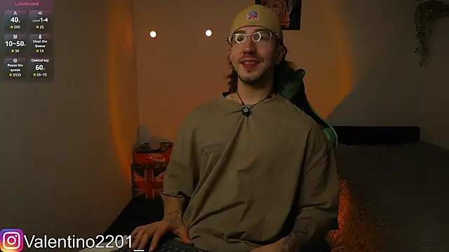 Valentino Xander online show from March 2026 11:44:02 PM