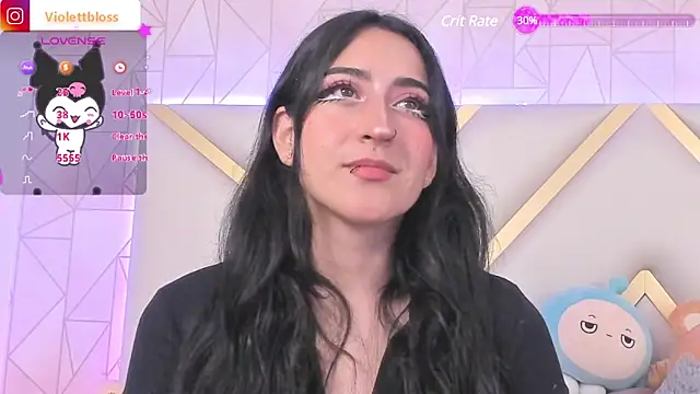 Snapshot of Violettbloss chatting on February 2025 09:19:02 PM Violettbloss online show from February 2025 09:19:02 PM