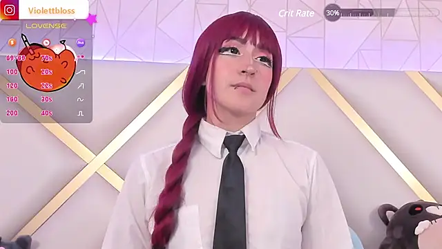 Snapshot of Violettbloss chatting on February 2025 03:34:02 AM Violettbloss online show from February 2025 03:34:02 AM