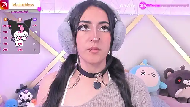 Snapshot of Violettbloss chatting on March 2025 12:21:01 AM Violettbloss online show from March 2025 12:21:01 AM