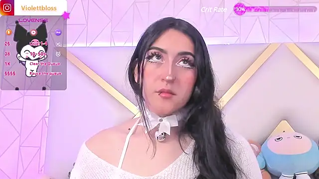 Snapshot of Violettbloss chatting on March 2025 09:31:02 PM Violettbloss online show from March 2025 09:31:02 PM