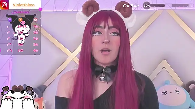 Snapshot of Violettbloss chatting on March 2025 12:32:01 AM Violettbloss online show from March 2025 12:32:01 AM