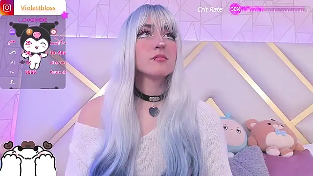 Snapshot of Violettbloss chatting on March 2025 09:21:01 PM Violettbloss online show from March 2025 09:21:01 PM