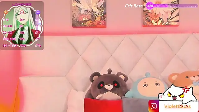 Snapshot of Violettbloss chatting on October 2025 07:44:02 PM Violettbloss online show from October 2025 07:44:02 PM