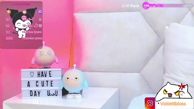 Snapshot of Violettbloss chatting on October 2025 03:26:02 AM Violettbloss online show from October 2025 03:26:02 AM