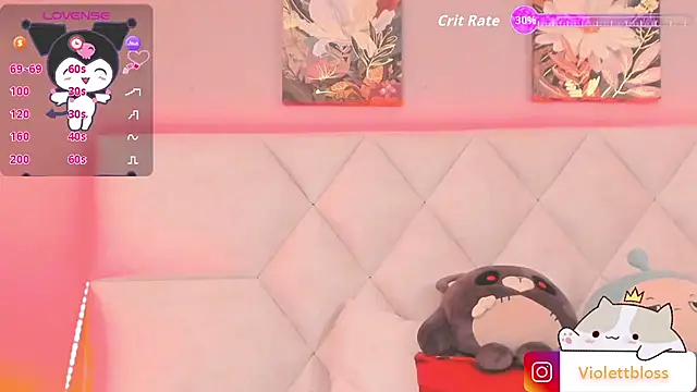 Snapshot of Violettbloss chatting on October 2025 03:51:01 AM Violettbloss online show from October 2025 03:51:01 AM