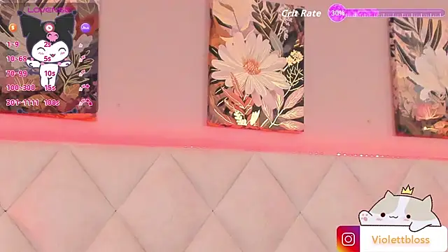 Snapshot of Violettbloss chatting on October 2025 03:17:02 AM Violettbloss online show from October 2025 03:17:02 AM