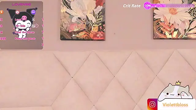 Snapshot of Violettbloss chatting on October 2025 03:58:02 AM Violettbloss online show from October 2025 03:58:02 AM