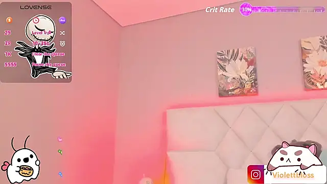 Snapshot of Violettbloss chatting on November 2025 03:08:02 AM Violettbloss online show from November 2025 03:08:02 AM