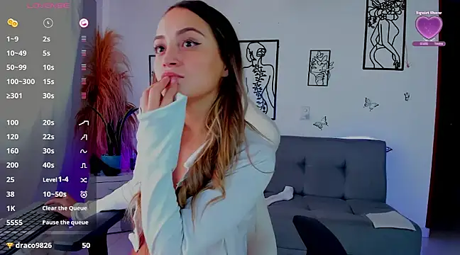 cindy love2 online show from December 2024 05:50:01 PM