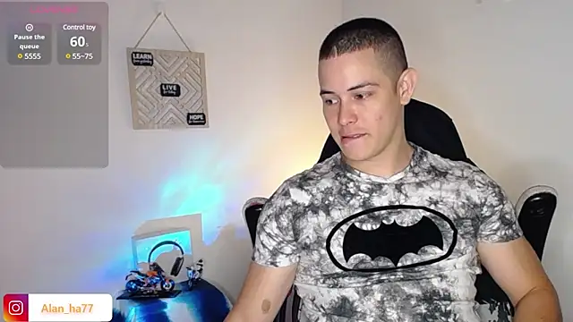 Alan hadid1 online show from January 2025 09:37:01 PM