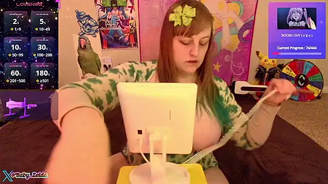 BabyZelda online show from December 2024 01:32:01 PM