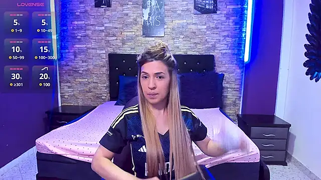 EvaaLovia1 online show from January 2025 02:28:02 PM