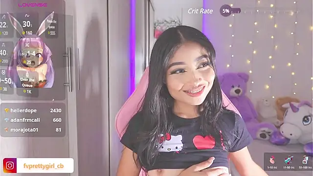 urfavprettygirl online show from January 2025 09:48:01 AM