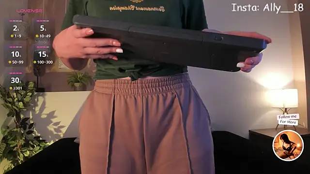 Ally addams online show from January 2025 03:41:01 AM