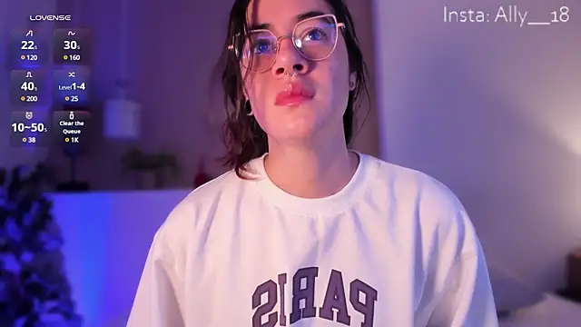 Ally addams online show from February 2025 03:50:01 AM