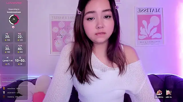 Fluffy Rose online show from January 2025 05:00:01 AM