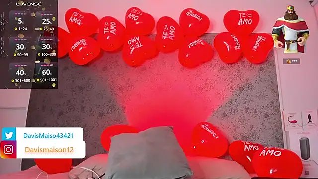 Snapshot of Maisondavis_ chatting on February 2025 12:59:01 AM Maisondavis online show from February 2025 12:59:01 AM