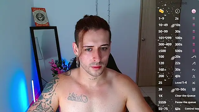 Ares blue online show from January 2025 01:52:01 PM