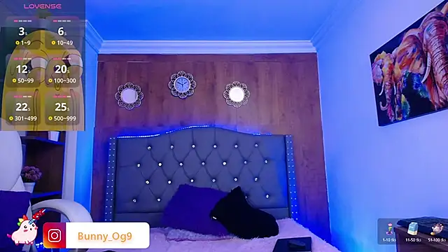 Bunny O online show from March 2025 11:22:01 PM