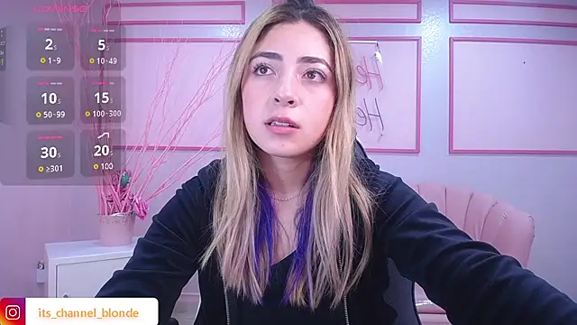 channel blonde a online show from December 2024 06:05:01 PM