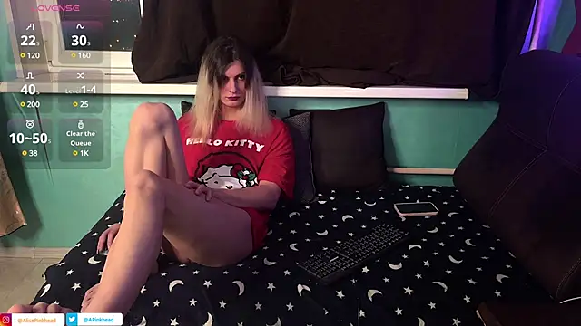 Alice Pinkhead online show from January 2025 03:18:01 PM