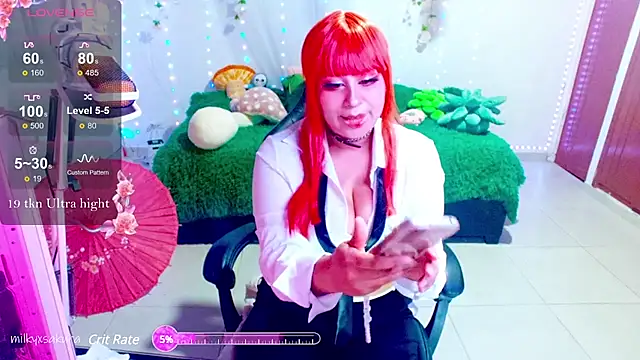 MilkyXSakura online show from January 2025 02:36:01 AM