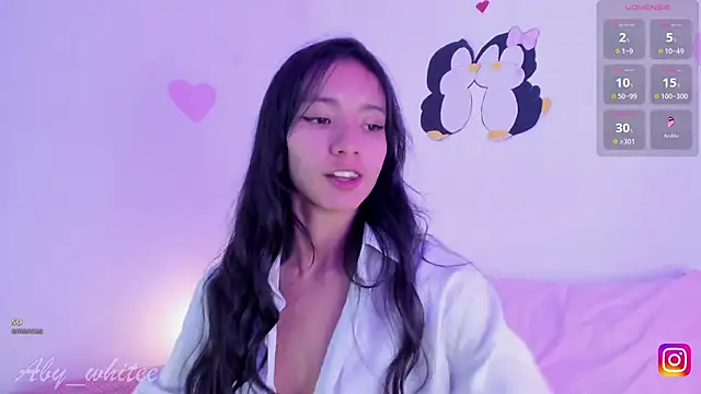 AbyWhitee online show from February 2025 09:00:02 AM