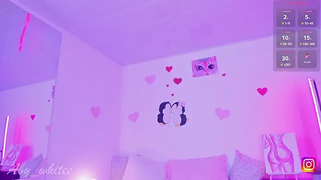AbyWhitee online show from February 2025 09:11:02 AM