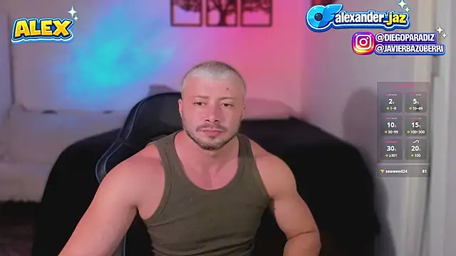 AlexJaz11 online show from April 2026 10:08:02 PM