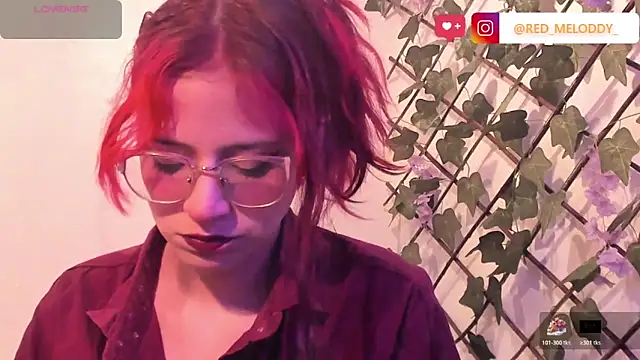 RedMeloddy online show from November 2025 09:47:01 PM