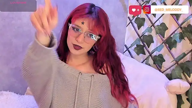 Snapshot of RedMeloddy chatting on February 2026 11:44:02 PM RedMeloddy online show from February 2026 11:44:02 PM