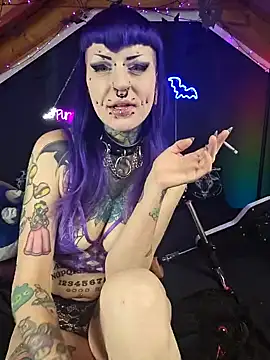 Purple Coffin666 online show from March 2025 07:31:01 PM