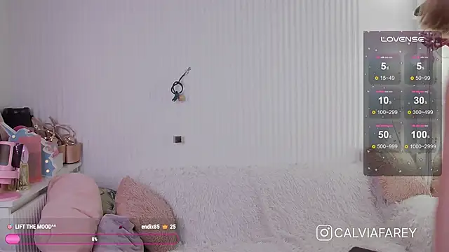 Snapshot of calviafarey chatting on September 2025 03:30:02 AM calviafarey online show from September 2025 03:30:02 AM