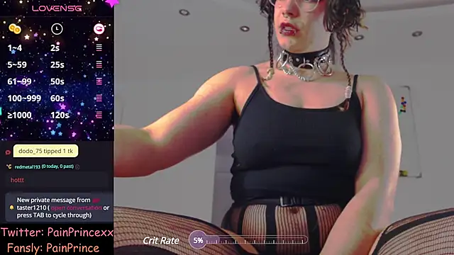 pain princee online show from December 2024 06:23:02 PM