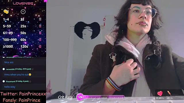 pain princee online show from January 2025 02:41:01 PM