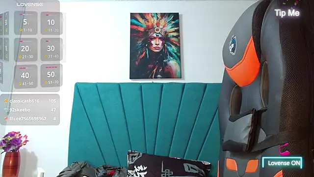 Snapshot of Dubraska1 chatting on February 2025 01:19:01 AM Dubraska1 online show from February 2025 01:19:01 AM