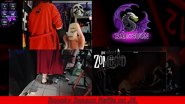 Snapshot of Rae-Suon chatting on October 2025 10:11:01 PM Rae-Suon online show from October 2025 10:11:01 PM