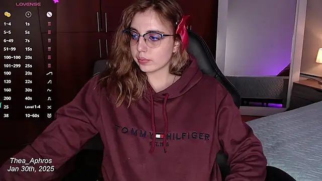 Thea Aphros  online show from January 2025 12:39:02 AM