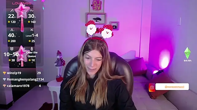 Nora Vennucci online show from December 2024 10:54:02 PM