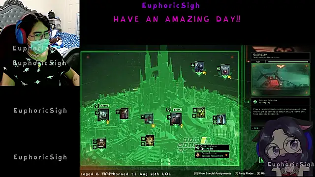 EuphoricSigh online show from July 2026 07:32:01 PM