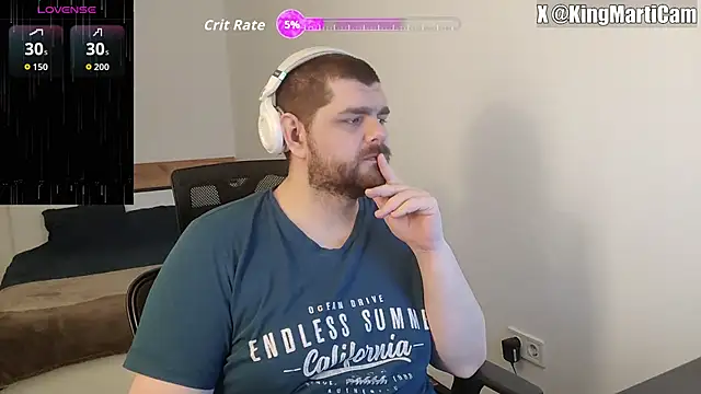 Snapshot of KingMarti chatting on March 2026 05:07:02 AM KingMarti online show from March 2026 05:07:02 AM