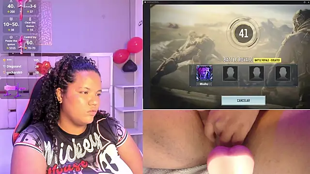 MhiaRey online show from March 2025 10:03:02 AM