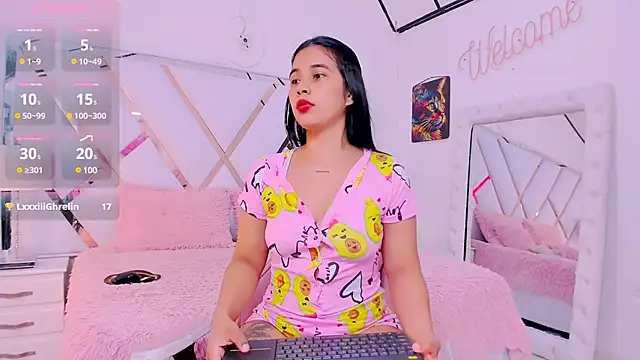 naughty  sara online show from January 2025 03:34:02 PM